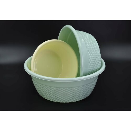 Набор мисок Ханпласт, 3 шт, 2/4/7 л