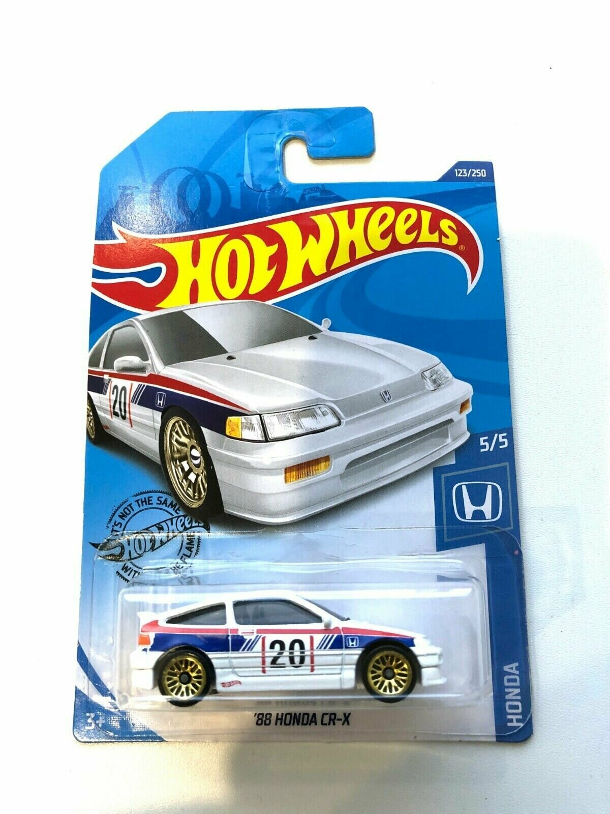 Hot Wheels '88 HONDA CR-X Хонда 123/250 HONDA Series 5/5 Mattel GHC10