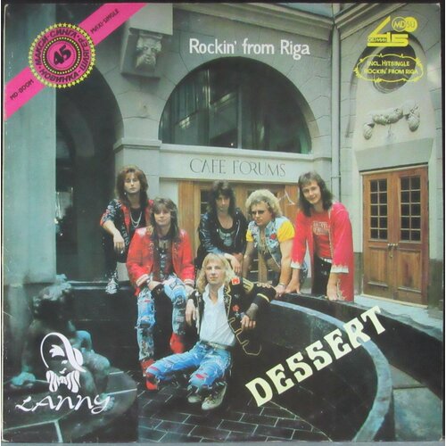 Dessert Виниловая пластинка Dessert Rockin' From Riga коллекционная виниловая пластинка badfinger day after day 1990 г винтажная ретро пластинка зеленый винил 1шт 1lp 48 мин 16 сек