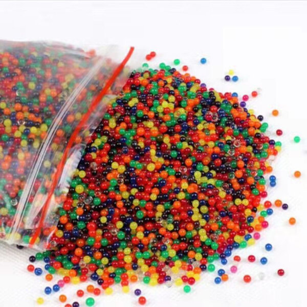 Орбизы разноцветные для детей/Гидрогелевые шарики растущие в воде для растений и декора/Аквагрунт 200 г.