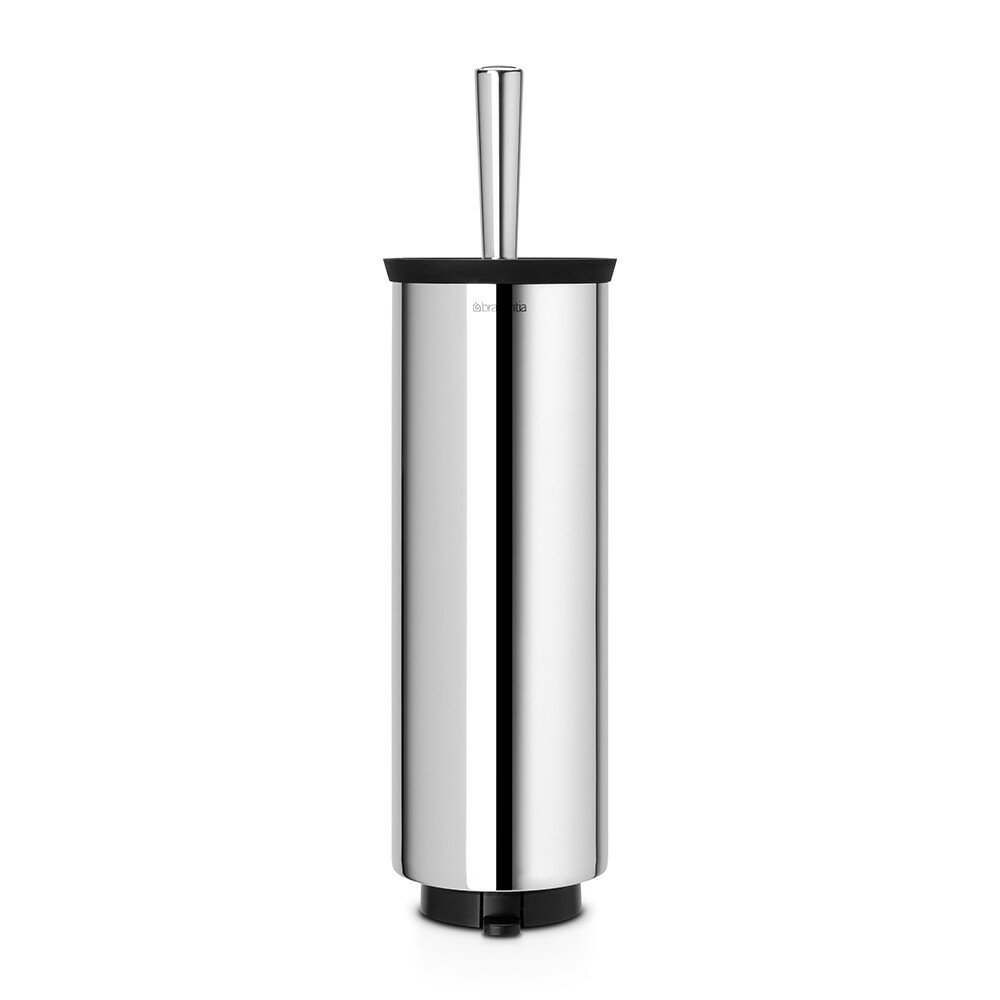 Туалетный ёршик Brabantia Brilliant Steel настенный, полированная сталь 427169