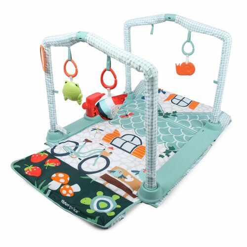 fisher price развивающий коврик 3 в 1друзья тропического леса Коврик Fisher Price Гимнастический центр 3в1 HJK45