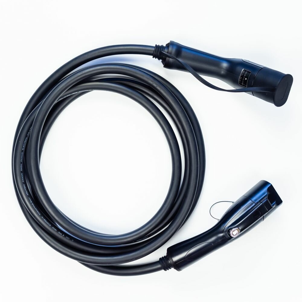 Зарядный кабель (адаптер) Type 2 plug – GB/T (Тип 2 – GBT) 32А 3 фазы