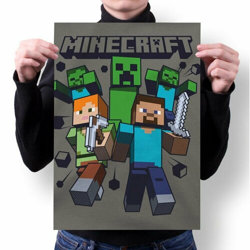Плакат Minecraft № 9