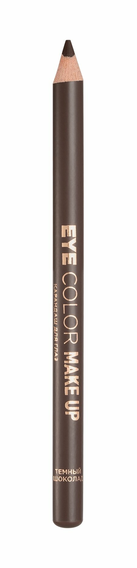 EVA MOSAIC Карандаш для глаз Eye Color Make Up, 1,1 г, Темный шоколад