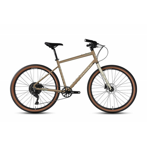 фото Велосипед pardus explore sport urban 27.5" disc deore (2023) коричневый м