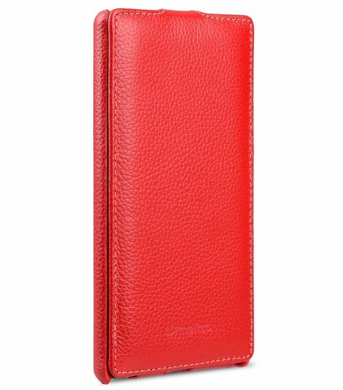Чехол Melkco Jacka Type для Sony Xperia M5 / M5 Dual Red LC (красный)