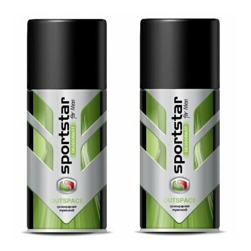 СпортСтар Дезодорант мужской Аутпейс, 175мл, 2 шт