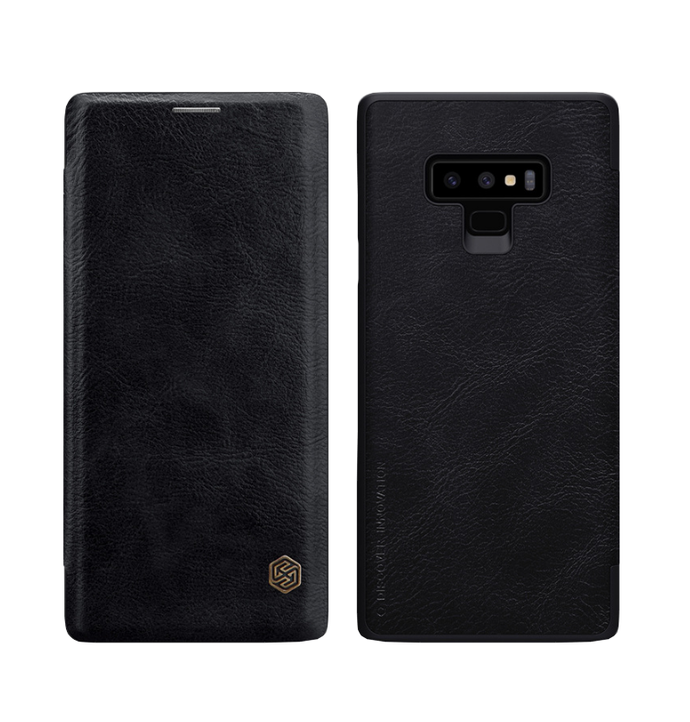 фото Чехол-книжка MyPads для Samsung Galaxy Note 9 из качественной импортной кожи с мульти-подставкой и визитницей черный