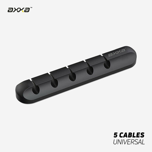 Держатель для кабелей Cable Organizer, Axxa 5522 органайзер для проводов клипса держатель самоклеющаяся