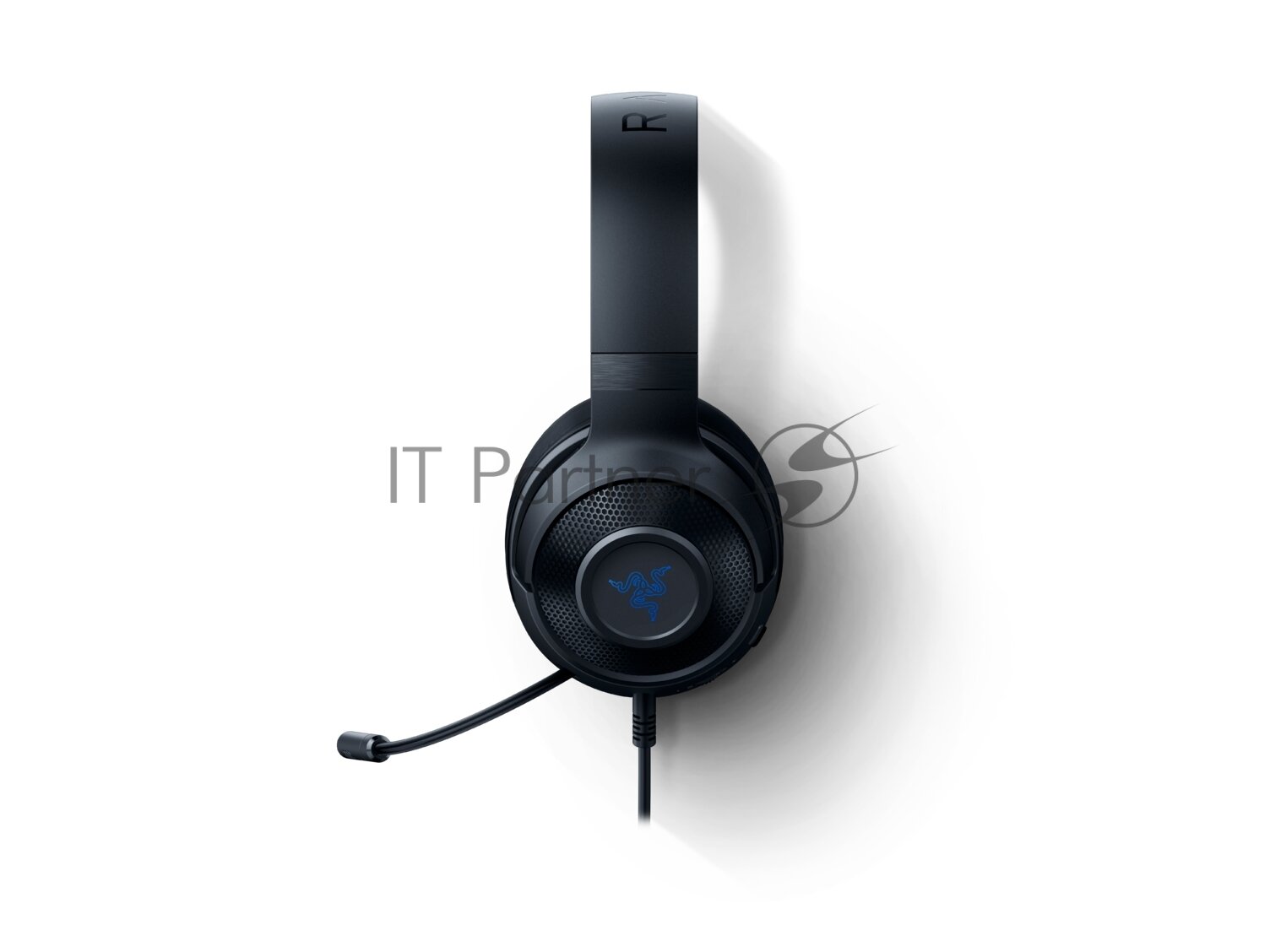 Гарнитура игровая RAZER Kraken X, для компьютера и игровых консолей, мониторы, черный / синий [rz04-02890200-r3m1] - фото №12