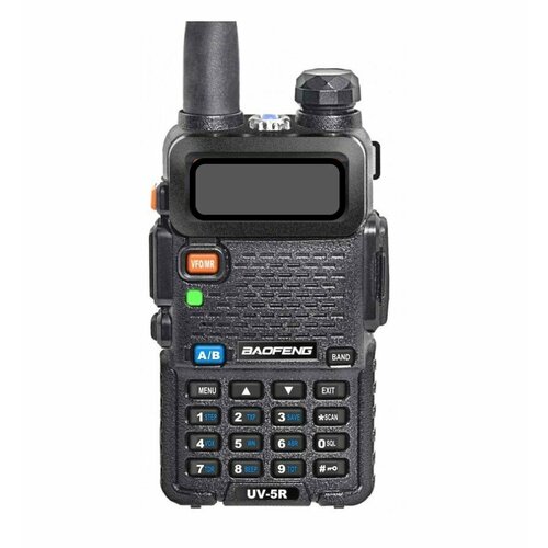 Рация BAOFENG UV-5R 8W 3режима мощности цельное СЗУ наушники чёрный 269000₽