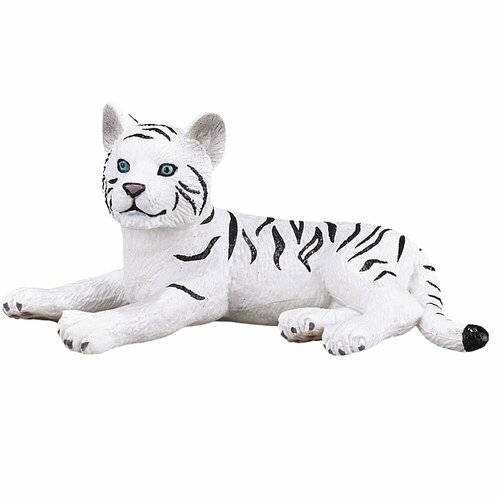 Konik Фигурка Белый тигренок лежащий Konik AMW2028 441₽