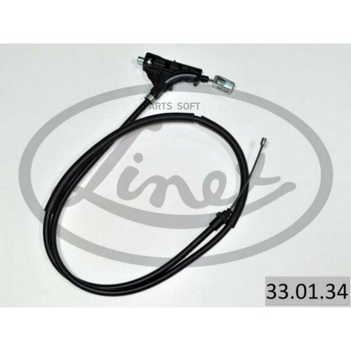 Тросик, cтояночный тормоз Linex 330134 для Peugeot 406