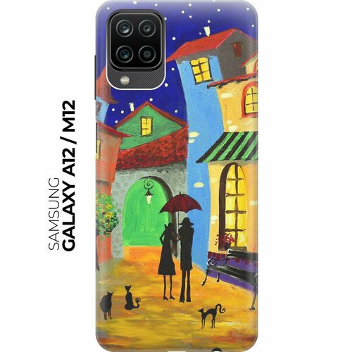 RE: PA Чехол - накладка ArtColor для Samsung Galaxy A12 с принтом Разноцветный город re pa чехол накладка artcolor для samsung galaxy a72 с принтом разноцветный город