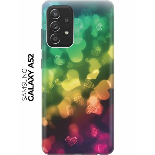 RE: PA Чехол - накладка ArtColor для Samsung Galaxy A52 с принтом Сердечки re pa чехол накладка artcolor для samsung galaxy a52 с принтом красочный филин