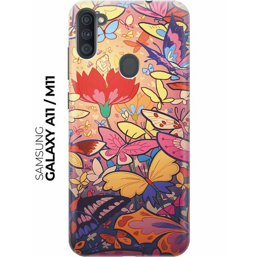 RE: PA Чехол - накладка ArtColor для Samsung Galaxy A11 / M11 с принтом Красочный мир re pa чехол накладка artcolor для samsung galaxy a12 с принтом красочный мир