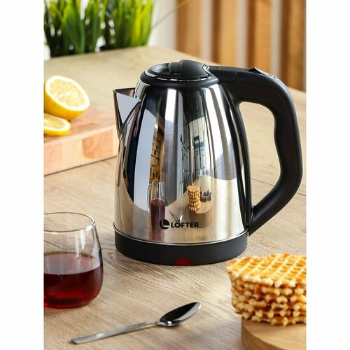 Чайник электрический Lofter D02 глянец 18 л 1500 Вт скрытый нагревательный элемент металл 320249 172500₽