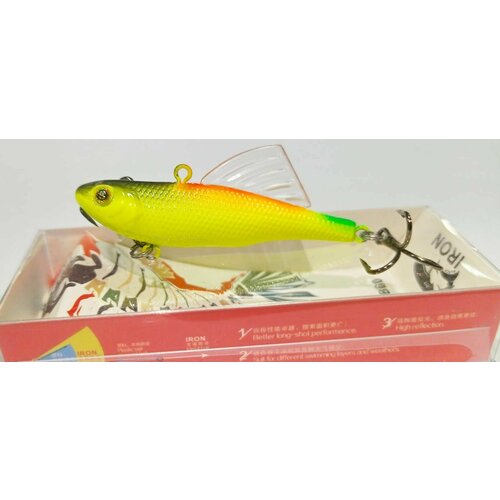 фото Воблер iron fish vib 60 раттлин