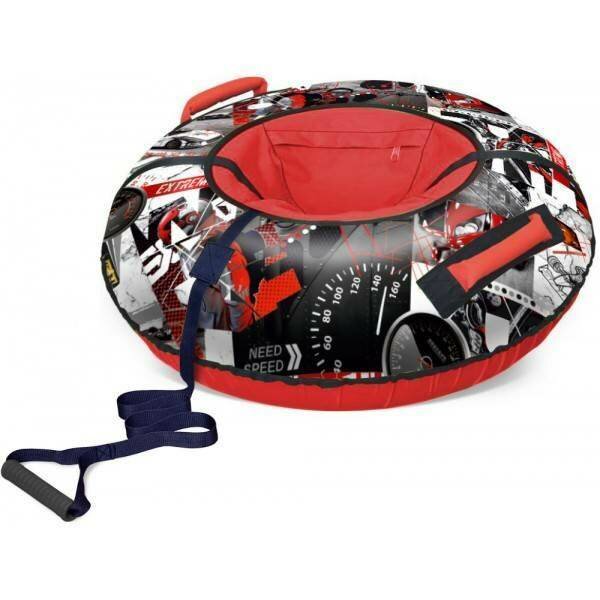 Тюбинг Nika ТБ2К-95 95 см 95х95 см Nika kids extreme красный