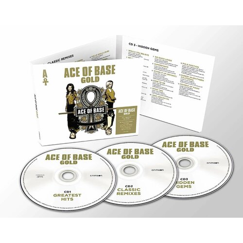 Ace Of Base - Gold/ 3CD [Digisleeve/Booklet][Series: Gold](Compilation, Reissue 2019) ace of base ace of base da capo colour