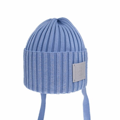 Шапка бини Андерсен, размер 48-50, голубой шапка бини андерсен размер 48 50 голубой