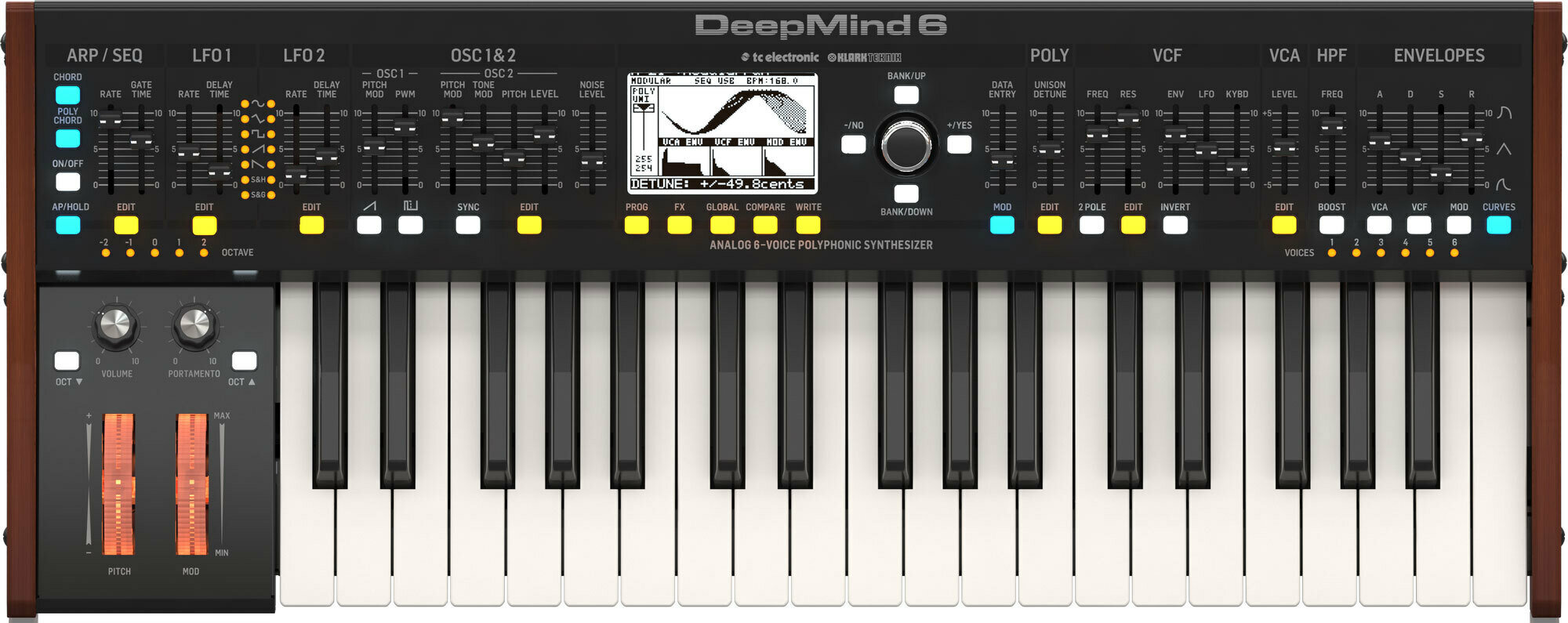 Синтезатор аналоговый BEHRINGER DeepMind 6