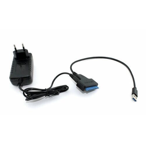Кабель-переходник для HDD SATA USB 3.0 с доп. питанием кабель переходник для hdd sata usb 3 0 с доп питанием двойной usb