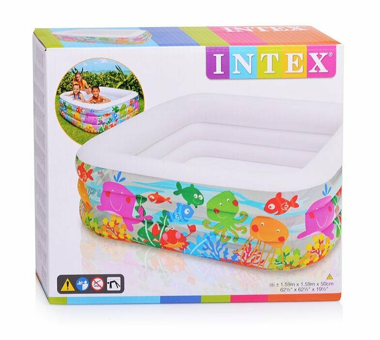 Детский надувной бассейн Intex "Аквариум" - фото №10