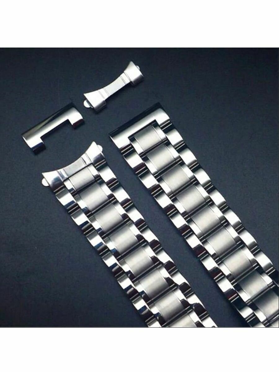 Браслет Vixi, фактура гладкая, диаметр шпильки 1.5 мм, размер 26мм, серебристый — фото 1