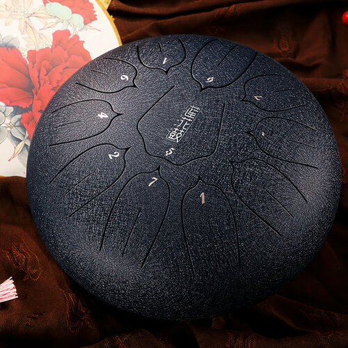 Глюкофон Navy Blue из углеродистой стали 11 нот D мажор 26 см 4969₽