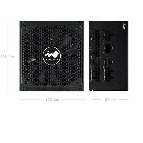 Блок питания Aerocool IN-WIN ATX 850W P856188710 80PLUS GOLD black 1546100₽
