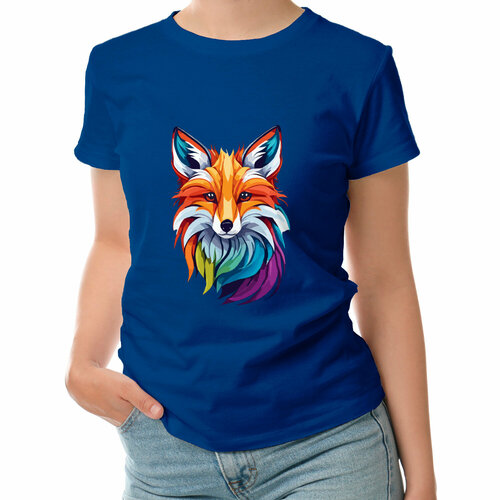 фото Футболка roly, размер l, синий