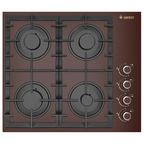 Газовая варочная панель GEFEST СГ СВН 2230 К4 коричневый 2103600₽