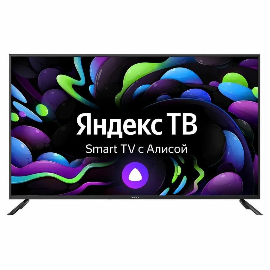 Телевизор Digma Яндекс.ТВ DM-LED50UBB31, 50", LED, 4K Ultra HD, Яндекс.ТВ, черный - фото №14