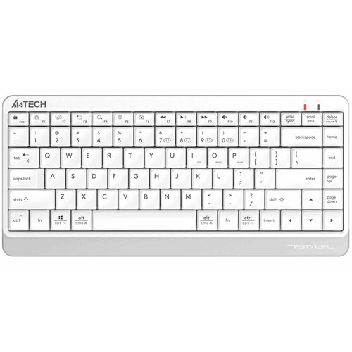 Клавиатура A4Tech Fstyler FBK11 белый/серый клавиатура a4tech fstyler fbk11 bluetooth