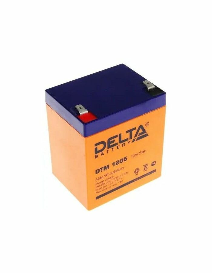 Аккумуляторная батарея DELTA Battery DTM 1205 12В 5 А·ч