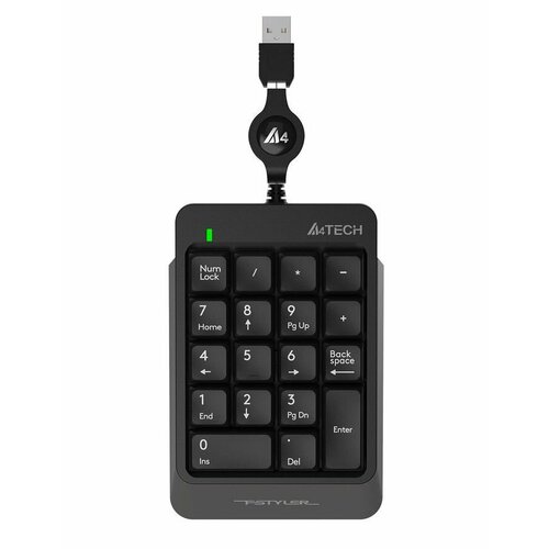 Числовой блок A4Tech Fstyler FK13 серый 1267₽