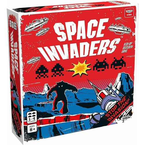 Buffalo Games - Space Invaders ретро настольная игра