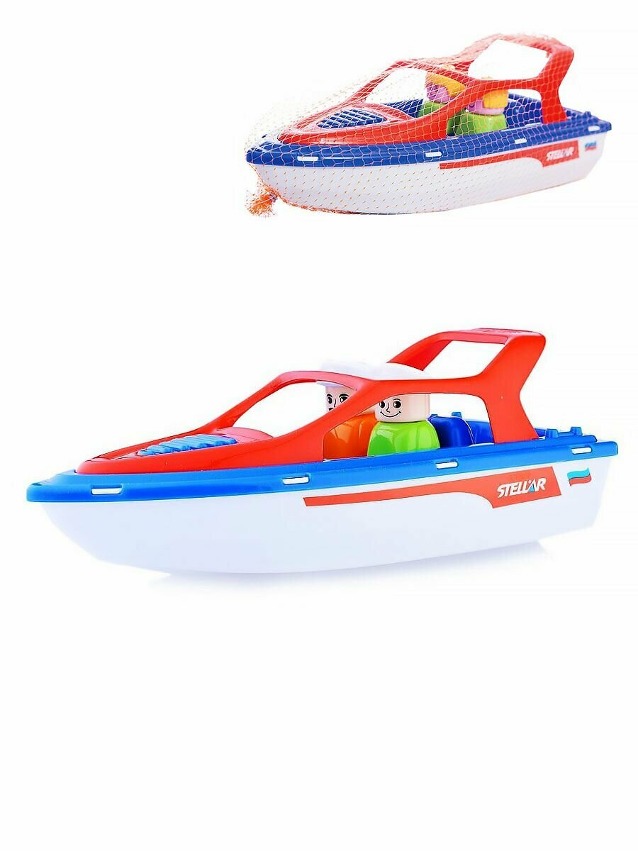 Катер Анапа + 2 фигурки Stellar 01379