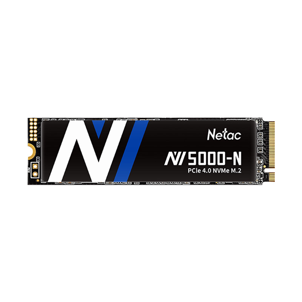 Ssd накопитель Netac SSD NV5000-N 2TB PCIe 4 x4 M.2 2280 NVMe 3D NAND R/W up to 4800/4400MB/s TBW 1280TB without heat sink (NT01NV5000N-2T0-E4X)