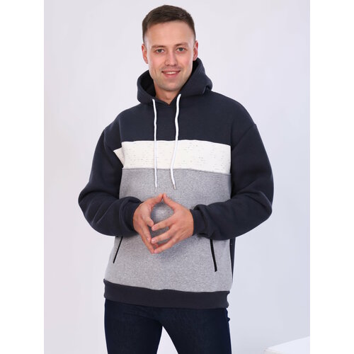 фото Толстовка egotrik толстовка мужская с капюшоном; толстовка мужская утепленная, размер 46, черный