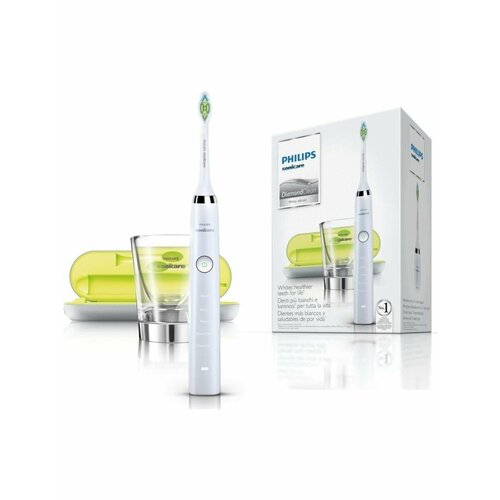 Электрическая зубная щетка Sonicare DiamondClean White 23850₽