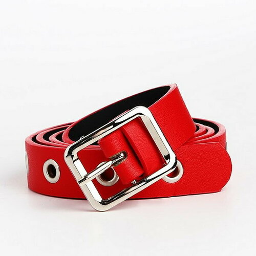 фото Ремень сима-ленд, размер 105, красный сима-лэнд