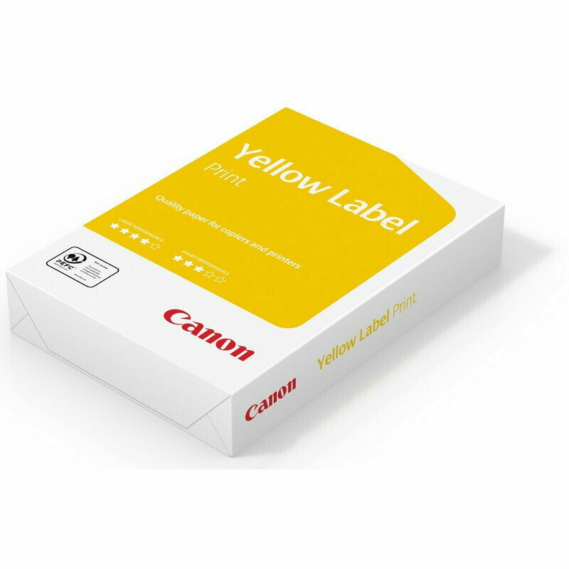 Canon Бумага yellow label print А4, марка С, 80 г/кв. м, 500 л