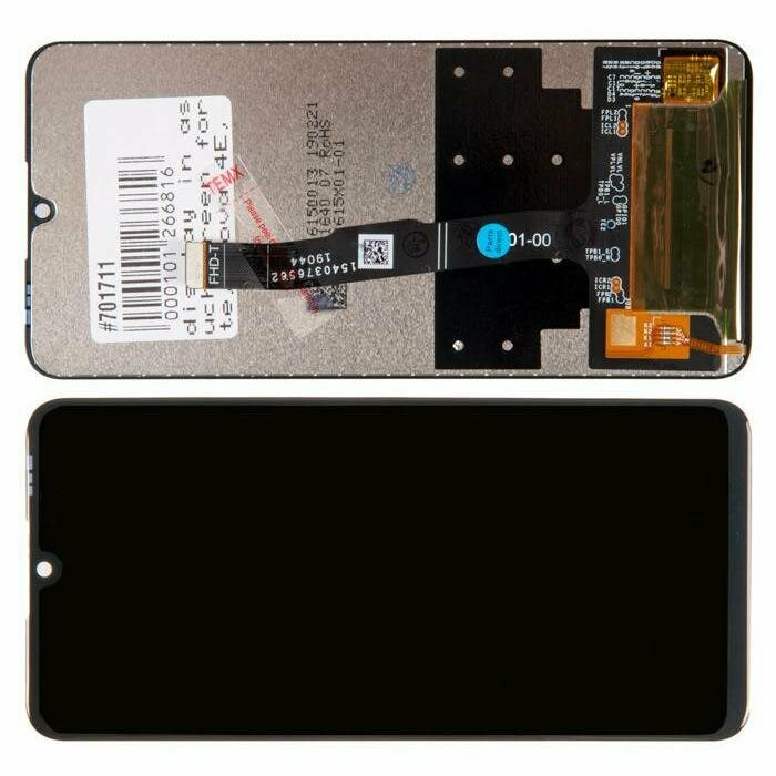 Модуль (дисплей в сборе с тачскрином) для Huawei P30 Lite, Nova 4E, Honor 20S, черный, P30 Lite