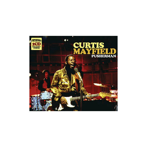 компакт диск warner curtis mayfield – curtis live Компакт-Диски, Metro Select, CURTIS MAYFIELD - Pusherman (2CD)