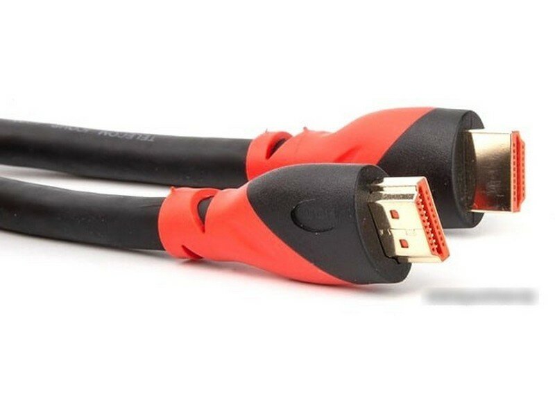 Кабель аудио-видео Telecom, HDMI (m) - HDMI (m) , ver 2.0, 7.5м, GOLD ф/фильтр, черный [tcg220f-7.5m] Noname - фото №8