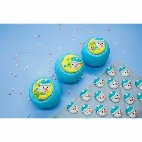 Бомбочка для ванны BOOMSHOP Снежный друг, 250 г