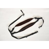 ЛРСФ2/1 Ремень для саксофона, фагота на плечи с мягкими накладками, черный, с карабином   ...